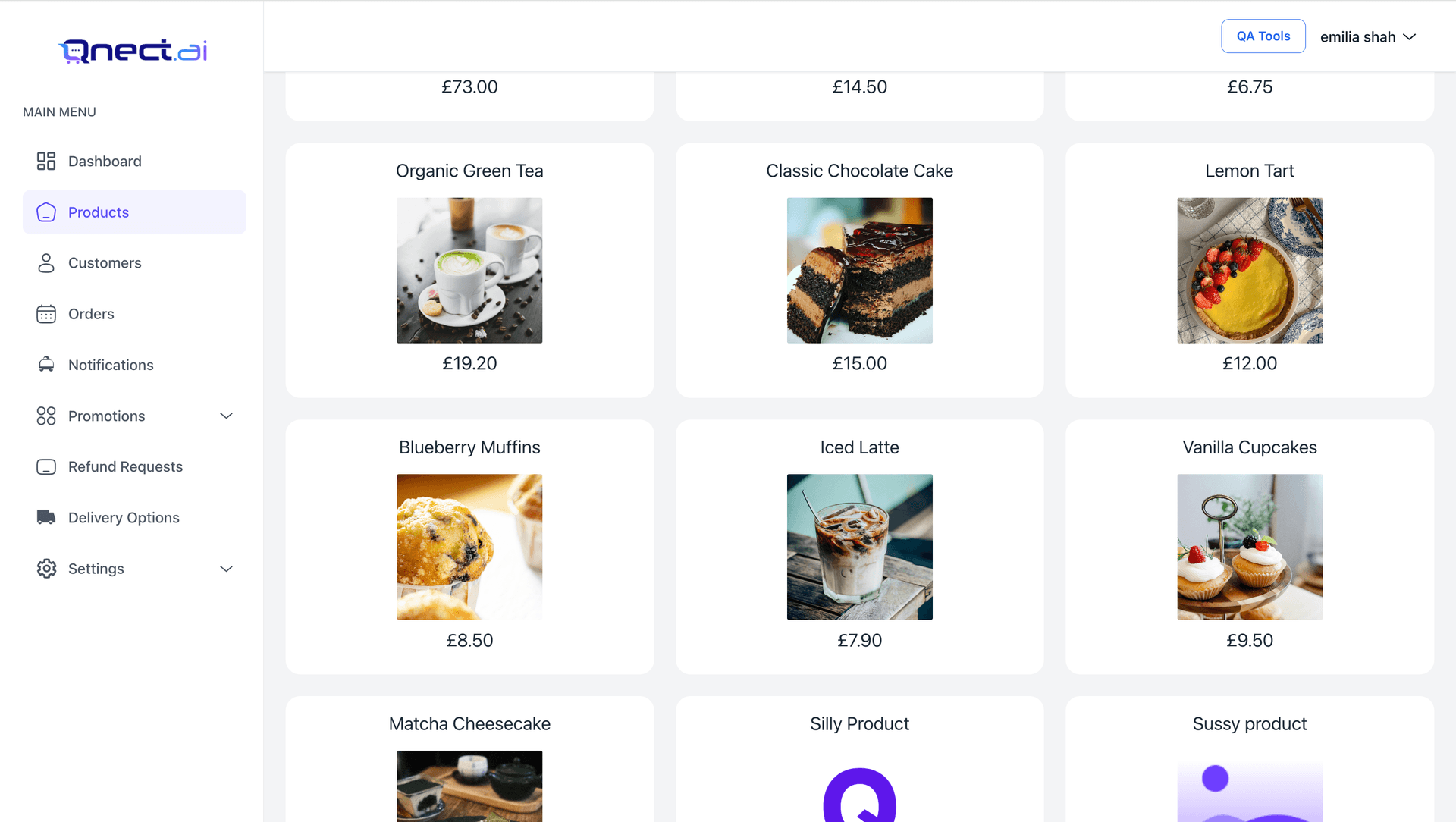 Product page on Qnect website Product page on Qnect website